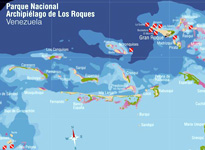 Mapa interactivo Archipiélago de Los Roques